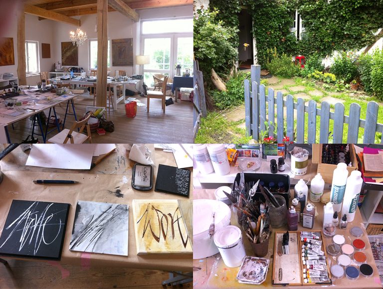 Gesso rocks! Katja Frauenkron Deichgrafikerin